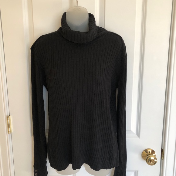 All 4 Charter Club Turtleneck Sweaters. All size Large. 1 Black that is P/L. - Picture 12 of 16